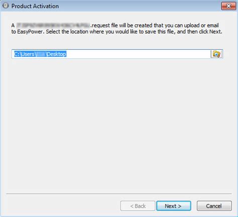 Activating offline software .